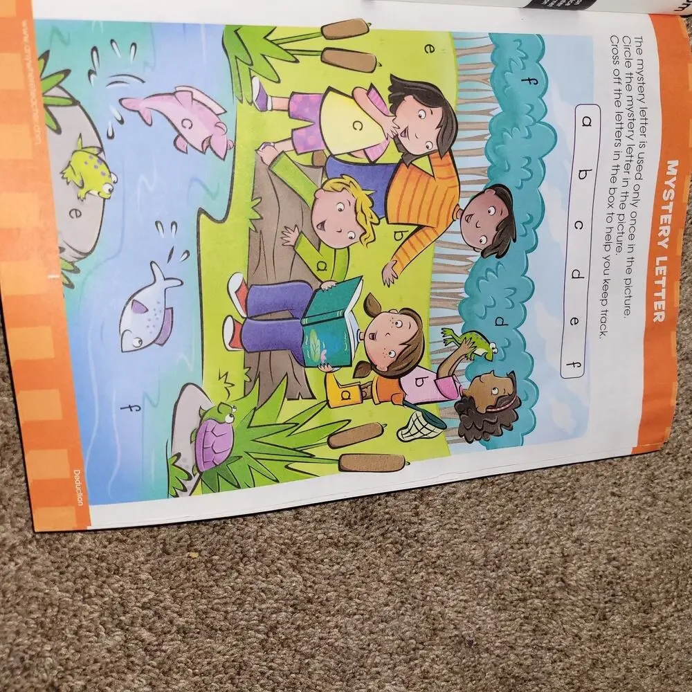 School Zone Big‎ First Grade Beginning Reading Math-Word-Time Workbook, Ages 6-7